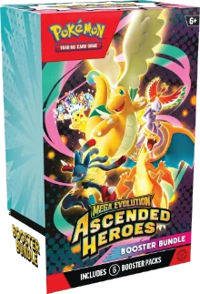 Pokémon Mega Evolution Ascended Heroes Booster Bundle