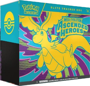 Pokémon Mega Evolution Ascended Heroes Elite Trainer Box